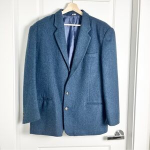 Vintage Gap Blue Wool Blend Blazer – GrandpaCore Preppy Classic  Men’s Large